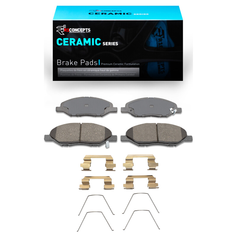 Nissan Tiida Brake Pads - Front - R1 Concepts - Ceramic - `07-`17